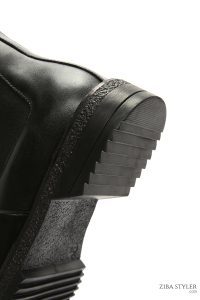 بوت چلسی زنانه مشکی دری مد