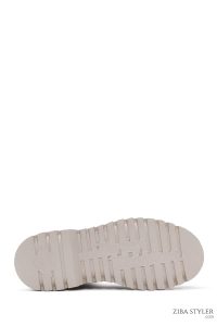 بوت چلسی زنانه هارلی دیویدسون با زیره ضخیم بژ موریر