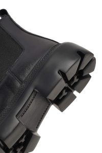 بوت چلسی چرمی مردانه مشکی دری‌مد