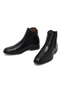 بوت چلسی چرمی مردانه مشکی دری‌مد