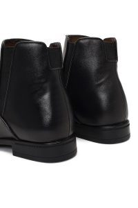 بوت چلسی چرمی مردانه مشکی دری‌مد