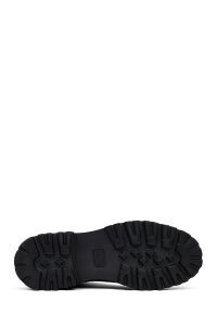 بوت چلسی چرمی مردانه مشکی زیره ضخیم دری‌مد