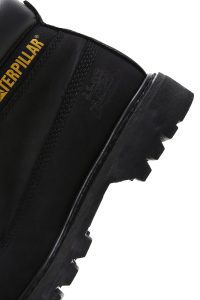 بوت کلرادوی زنانه کاترپیلار مشکی چرمی نوبوک