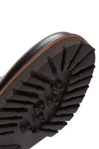 بوت کژوال چرمی مردانه قهوه‌ای بندی زیپ‌دار دری‌مد