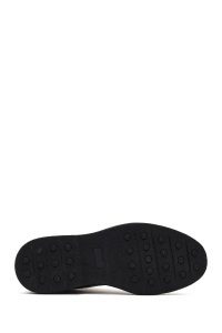 بوت کژوال چرمی مردانه قهوه‌ای بندی و زیپ‌دار دری‌مد