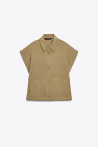 جلیقه زنانه حجمی کالکشن ZW زارا – ZARA