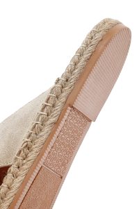 دمپایی اسپادریل مردانه جیر بژ دری مد