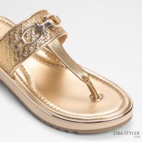 دمپایی زنانه تخت طلایی آلدو LAJOLLA – ALDO