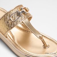 دمپایی زنانه تخت طلایی آلدو LAJOLLA – ALDO