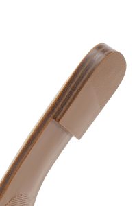 دمپایی زنانه طلایی نگین‌دار دری مد