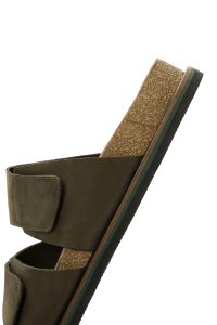 دمپایی مردانه نبوک زیتونی دری مد