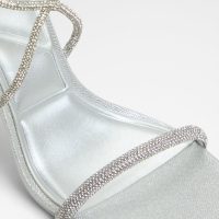 صندل زنانه پاشنه بلند نقره‌ای آلدو CALADONIA – ALDO