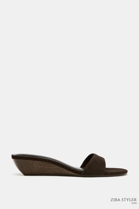 صندل لژدار زنانه جیر زارا – ZARA