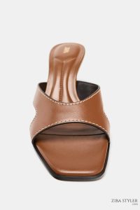 صندل پاشنه بلند زنانه دوخت‌دار زارا – ZARA