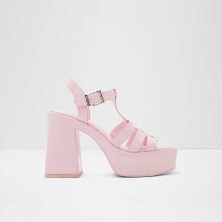 صندل پاشنه دار زنانه صورتی آلدو JENI – ALDO