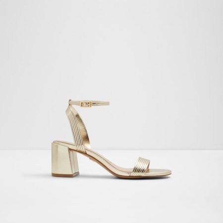صندل پاشنه دار زنانه طلایی آلدو EMELDA – ALDO