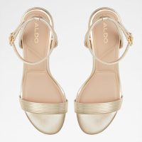 صندل پاشنه دار زنانه طلایی آلدو EMELDA – ALDO