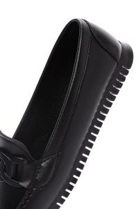 لوفر زنانه مشکی کژوال بند دار دری مد