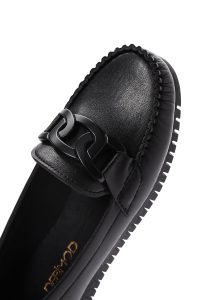 لوفر زنانه مشکی کژوال بند دار دری مد