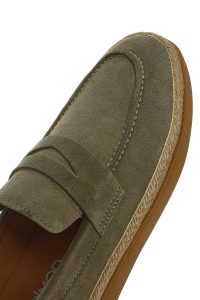 لوفر مردانه جیر سبز دری مد