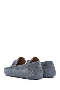 لوفر مردانه جیر سرمه‌ای دری مد