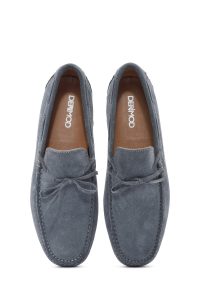 لوفر مردانه جیر سرمه‌ای دری مد