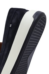 لوفر مردانه جیر سرمه‌ای روزمره دری مد