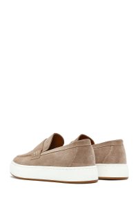 لوفر مردانه چرم بژ دری مد