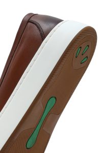 لوفر مردانه چرم عسلی دری مد