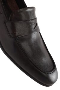 لوفر مردانه چرم قهوه‌ای روزمره دری مد