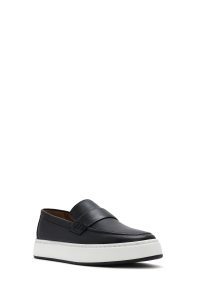 لوفر مردانه چرم مشکی دری مد