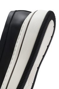 لوفر مردانه چرم مشکی زیره ضخیم روزمره دری مد