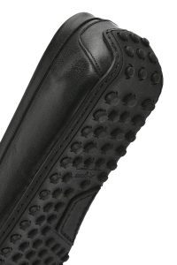 لوفر مردانه چرم مشکی سگک‌دار دری مد