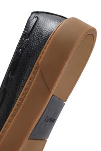 لوفر مردانه چرم مشکی پاپیونی دری مد