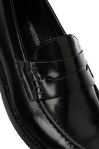 لوفر چرم مشکی زنانه دری مد