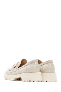 لوفر چرم کرم زنانه دری مد