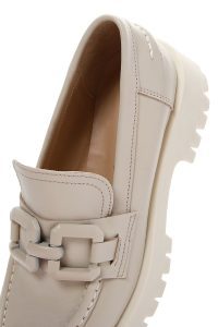 لوفر چرم کرم زنانه دری مد