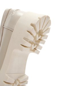 لوفر چرم کرم زنانه دری مد