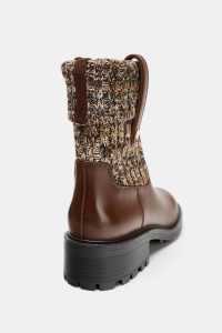 نیم بوت زنانه جورابی تخت زارا – ZARA