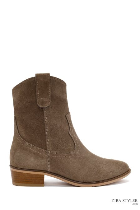 نیم بوت زنانه جیر ویزون کابوی دری مد