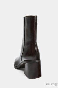 نیم بوت زنانه پاشنه بلوکی زارا – ZARA