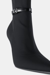 نیم بوت زنانه پاشنه‌دار سگک‌دار زارا – ZARA