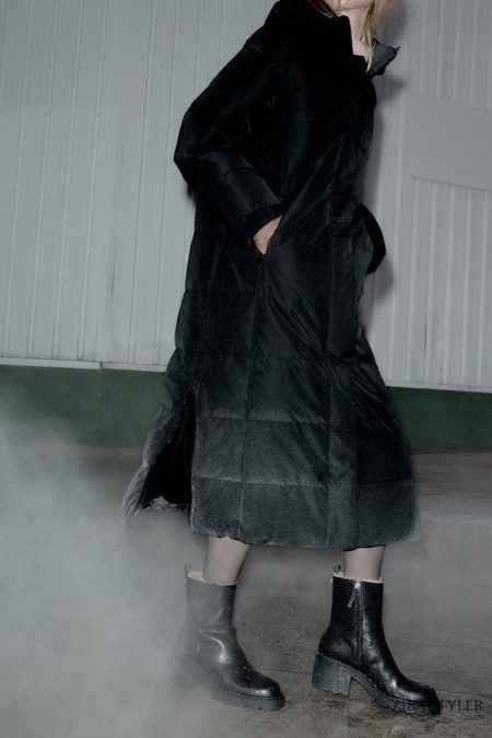 نیم بوت زنانه چرم ضدآب زارا – ZARA