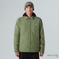 کاپشن نورث فیس مردانه Afterburner عایق‌بندی شده فلانل – The North Face