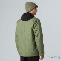 کاپشن نورث فیس مردانه Afterburner عایق‌بندی شده فلانل – The North Face