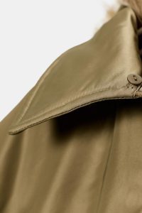 کت بامبر زنانه با یقه خز مصنوعی کالکشن ZW زارا – ZARA