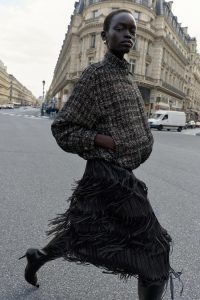 کت بامبر زنانه بافت‌دار نخ متالیک زارا – ZARA