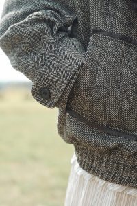 کت بامبر زنانه جناقی ترکیبی نسخه محدود زارا – ZARA