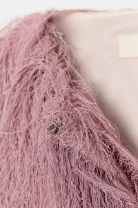 کت بامبر زنانه ریش‌دار زارا – ZARA