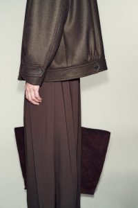 کت بامبر زنانه پشم‌دار یقه‌بلند زارا – ZARA